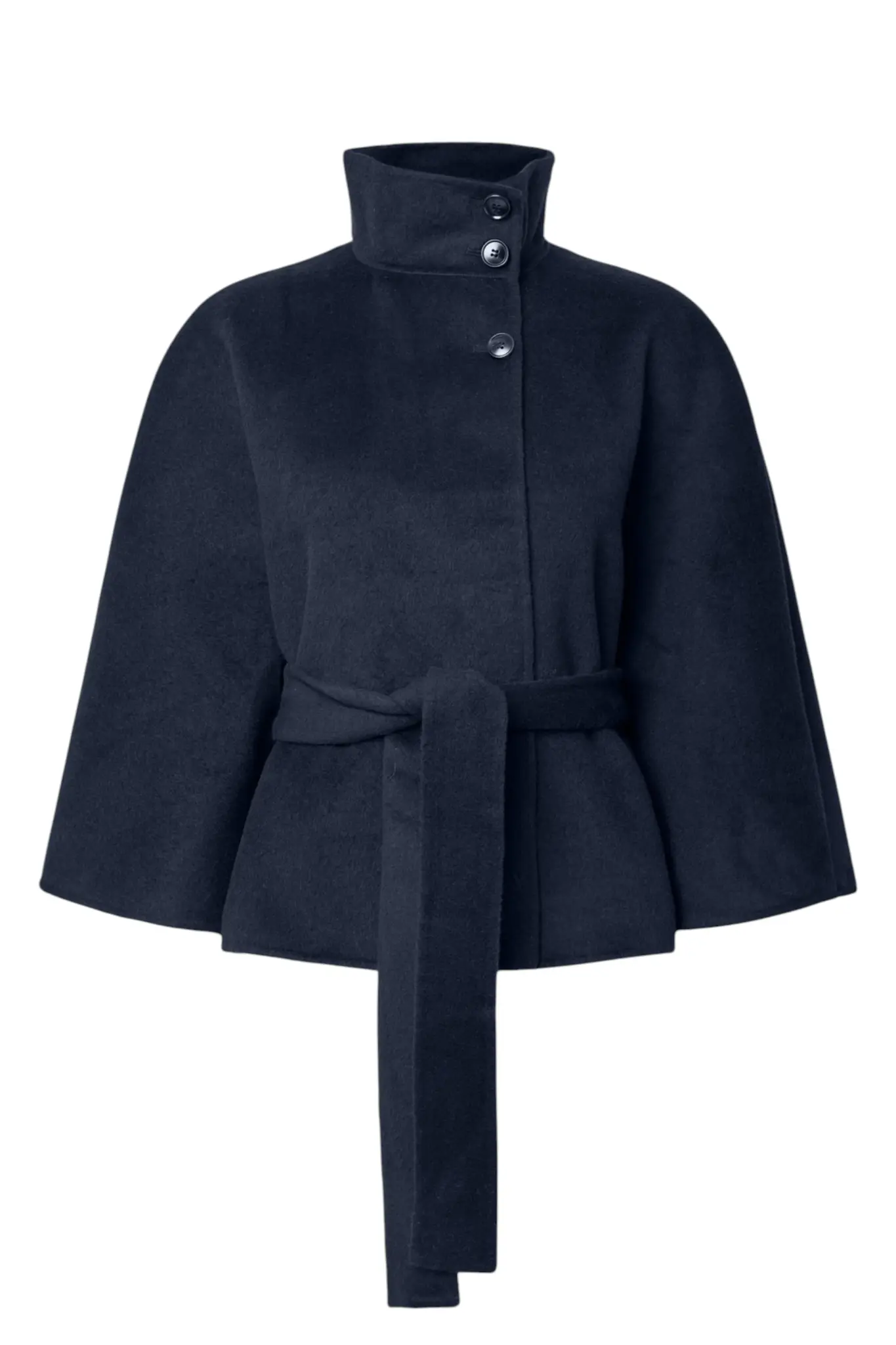 Almio Handmade Wool Blend Jacket S. - Navy Blazer