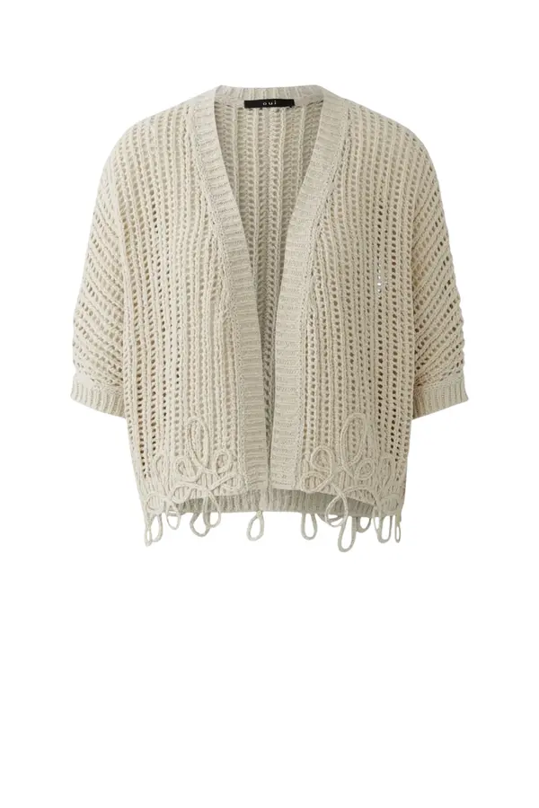 Knit Jacket - Biscuit