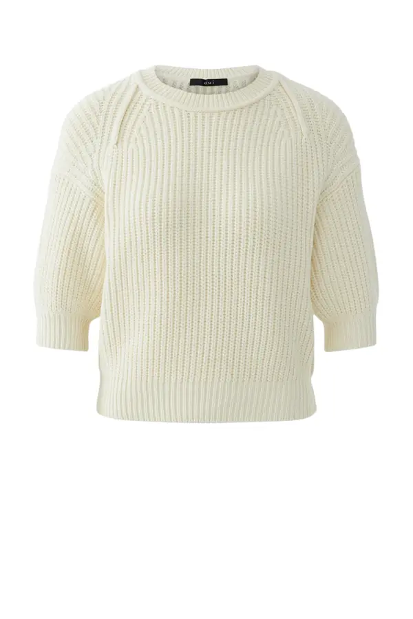 Kabel Pullover - Off White