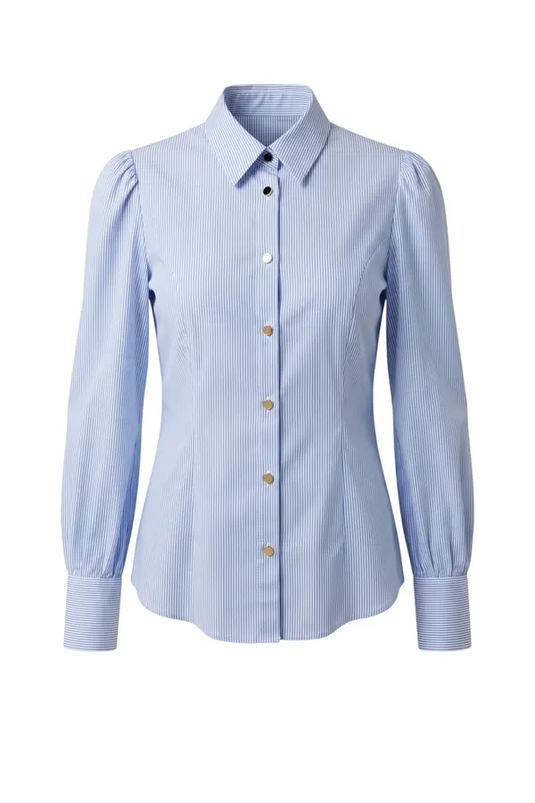 Nella Blouse - Lichtblauw