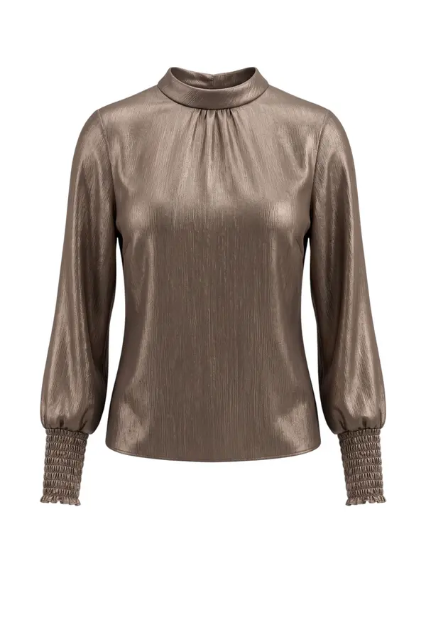 Arenda Blouse - Taupe