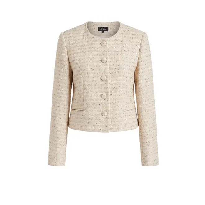 Senna Blazer -  Offwhite/Goud