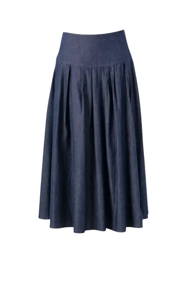 Planet Skirt - Dark Denim