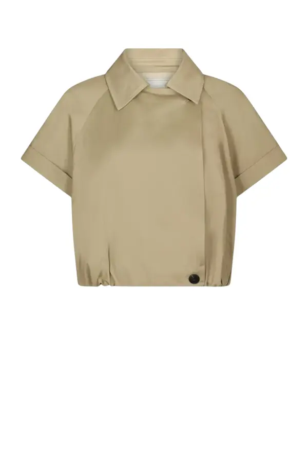 Lisha Trench Vest - Taupe