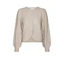 Koteas Cable Knit Cardigan - Beige Melange
