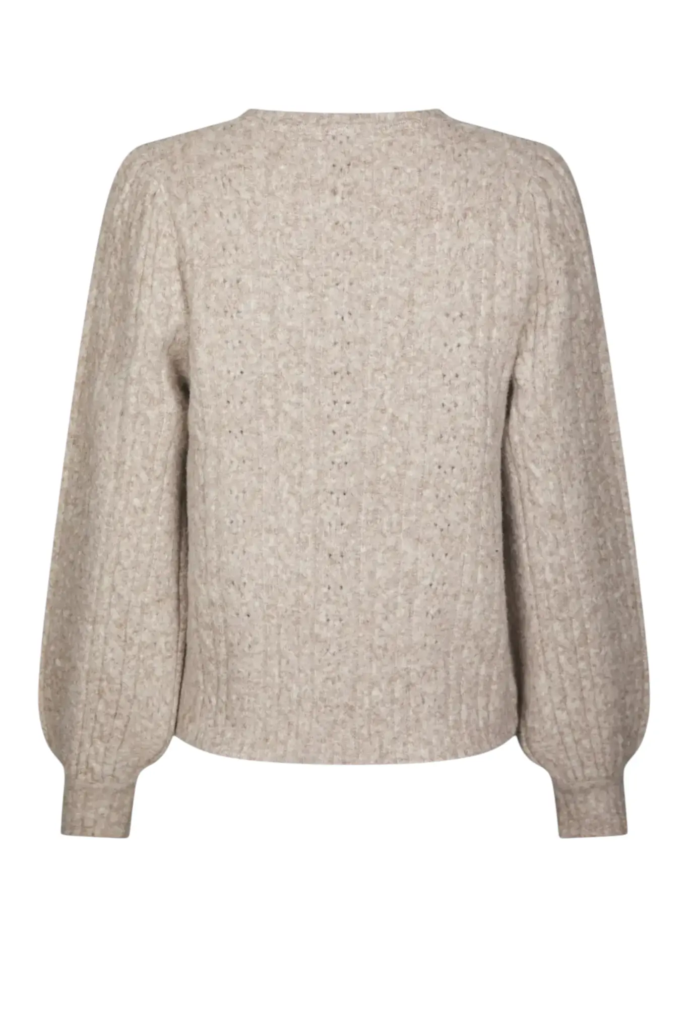 Koteas Cable Knit Cardigan - Beige Melange