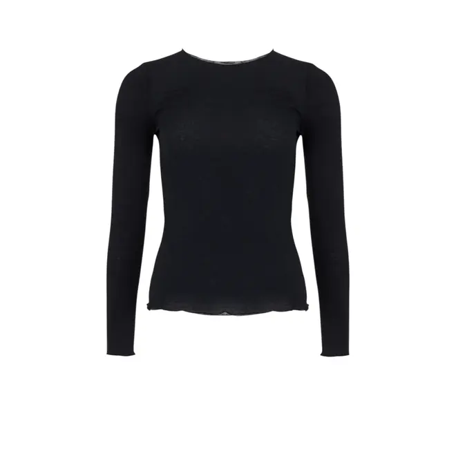 Davia Top - Blue Black