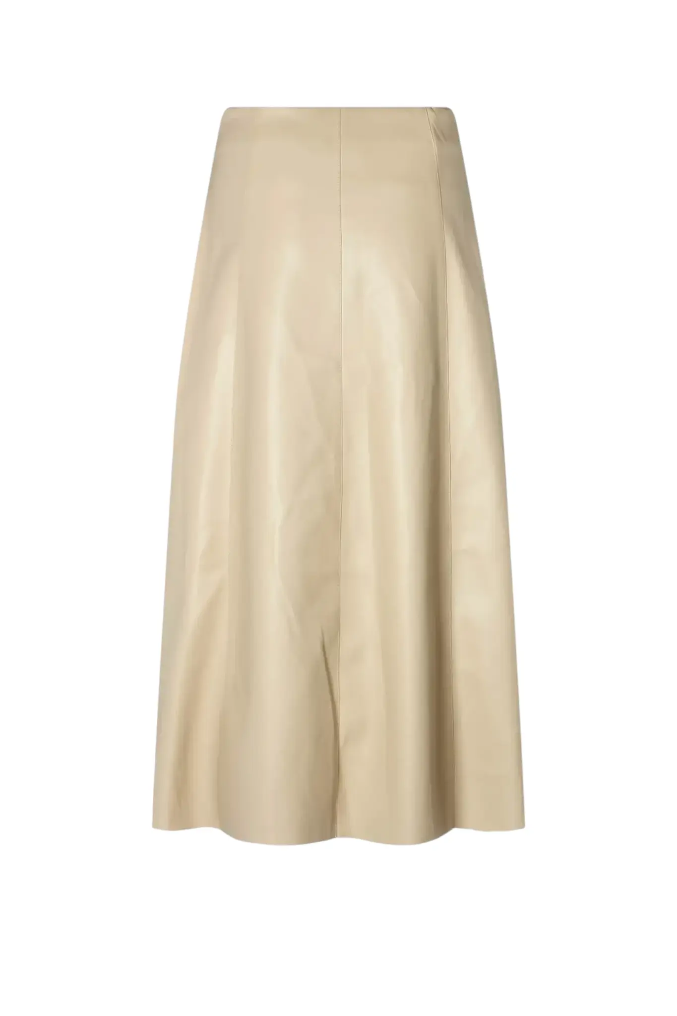 Aledra Vegan Skirt Long - Sand
