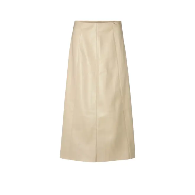 Aledra Vegan Skirt Long - Sand