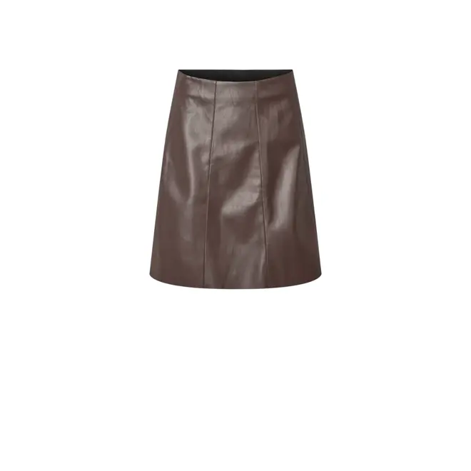 Aledra Vegan Skirt Short - Potting Soil