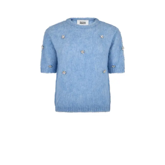 Fluffy Sweater - Sky Niagara