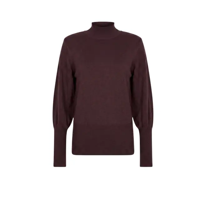 Sweater Turtleneck - Brown Huckleberry