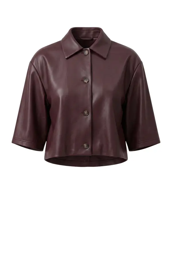 Hollis Sheep Soft Waxed Blouse - Shiraz