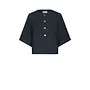 Rosella Boucle Mini Jacket - Blue