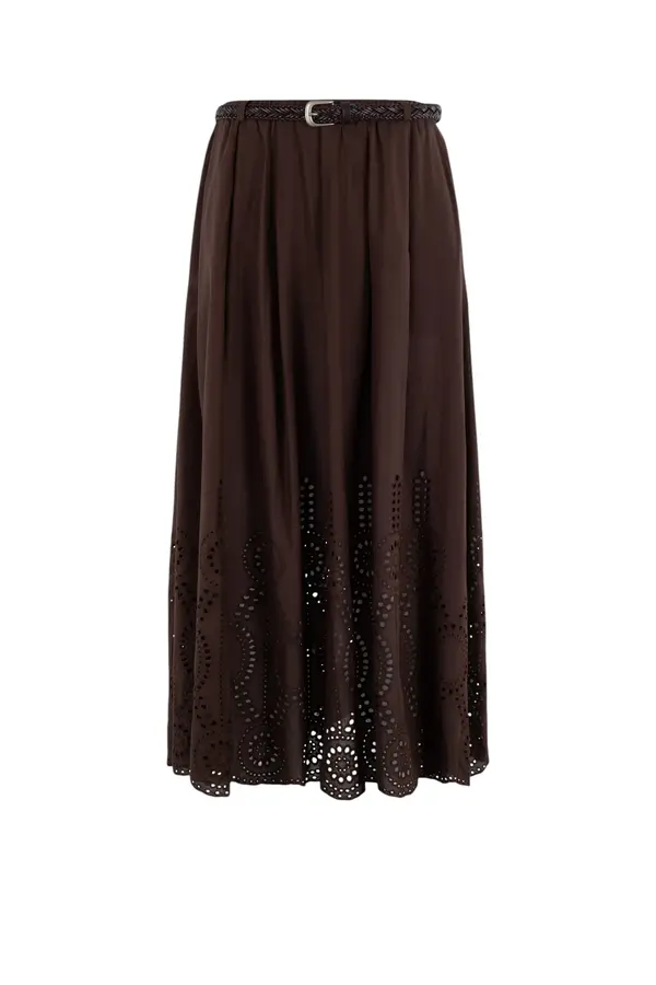 Broderie Rok - Bruin