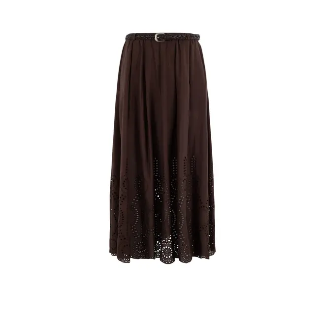 Broderie Rok - Bruin