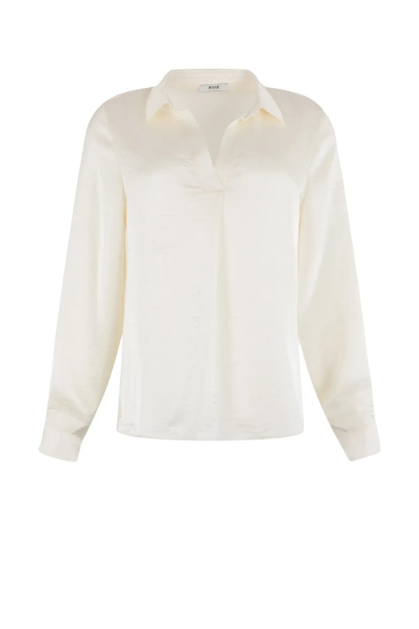Satijnen Blouse - Off White