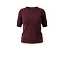 Celine Leopard Lurex - Burgundy