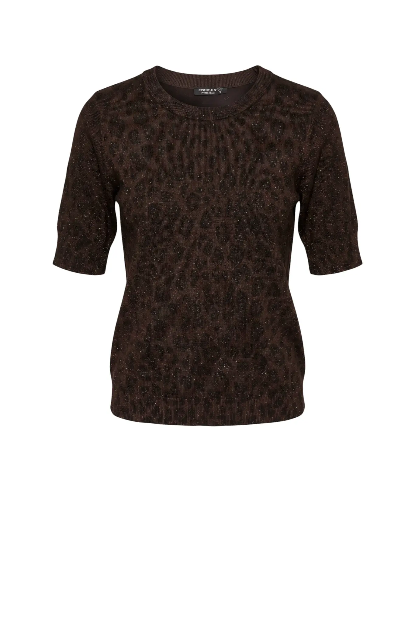 Celine Leopard Lurex - Chocolate