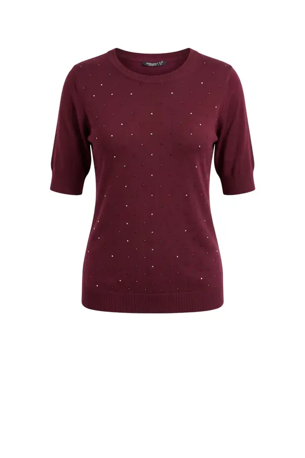 Feline Sparkle - Burgundy