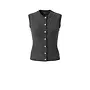 Kelsey Knit Gilet - Antraciet