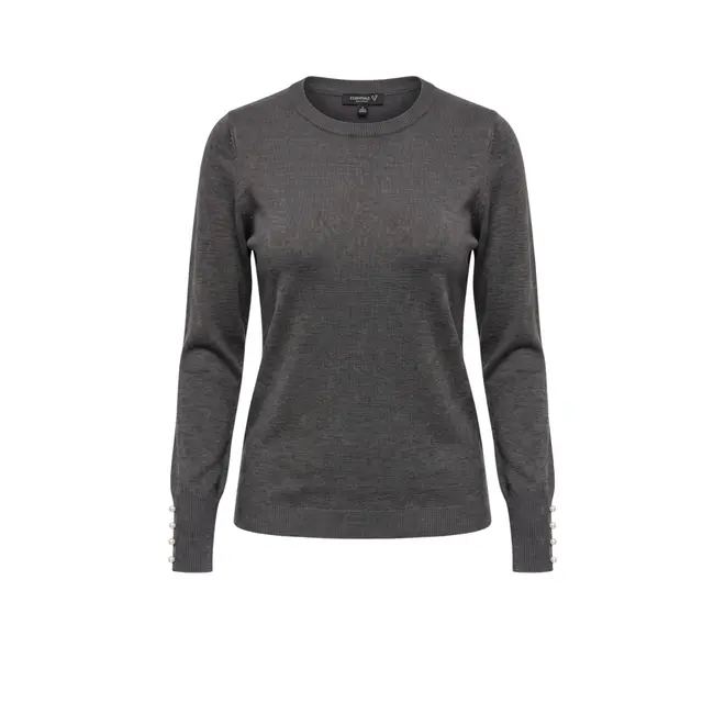 Elles F. Knit - Antraciet Melange