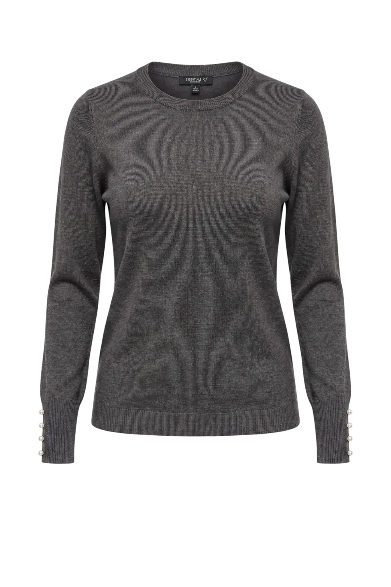 Elles F. Knit - Antraciet Melange