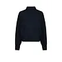 Paulina Knit Blouse - Navy