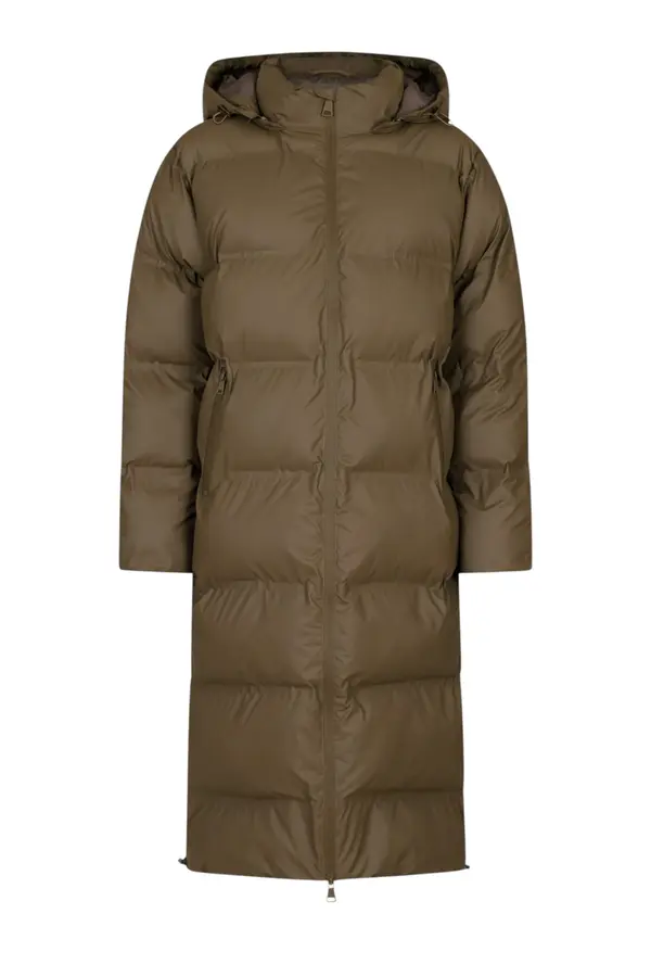Viviana C Puffer Jacket - Dark Taupe