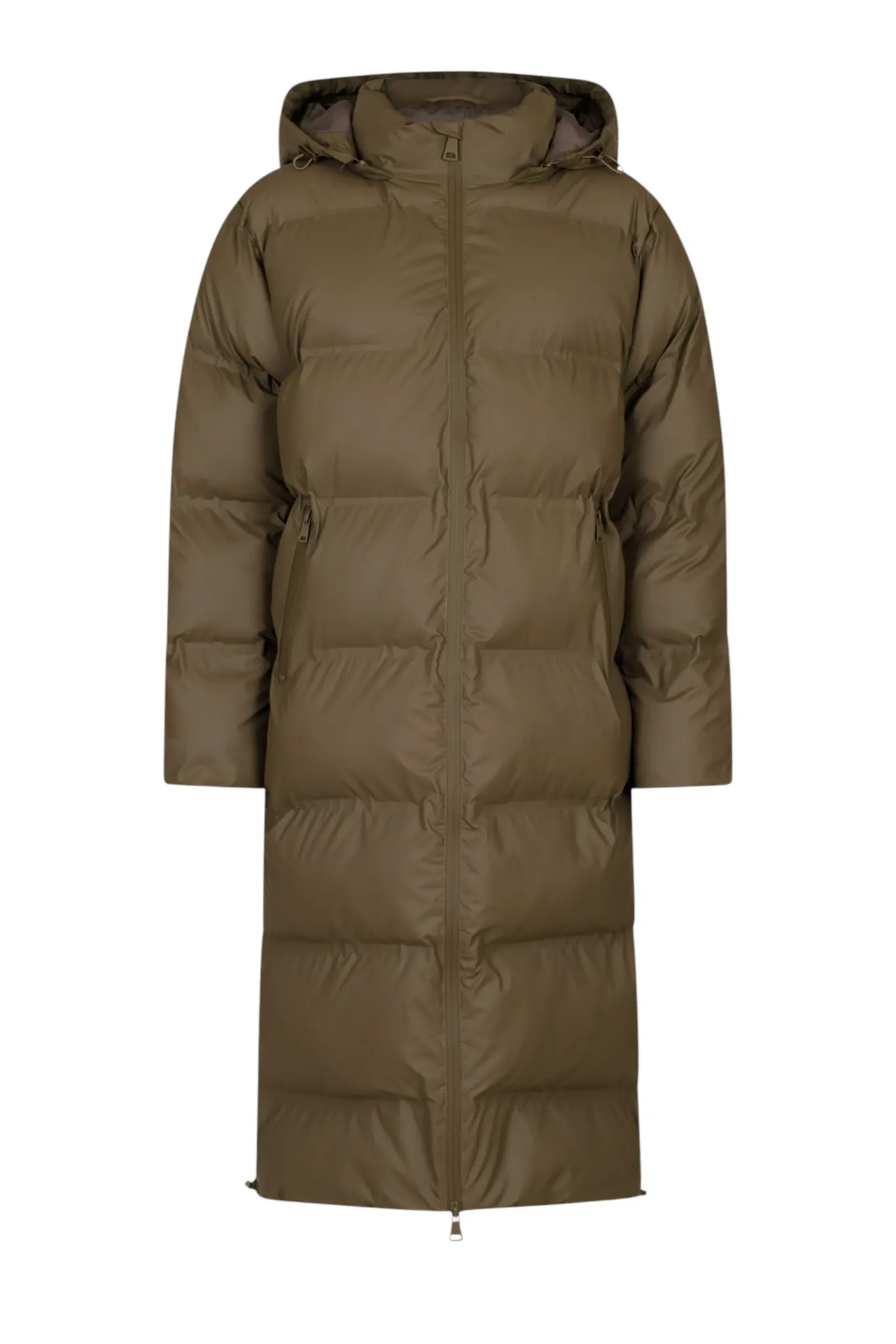 Viviana C Puffer Jacket - Dark Taupe