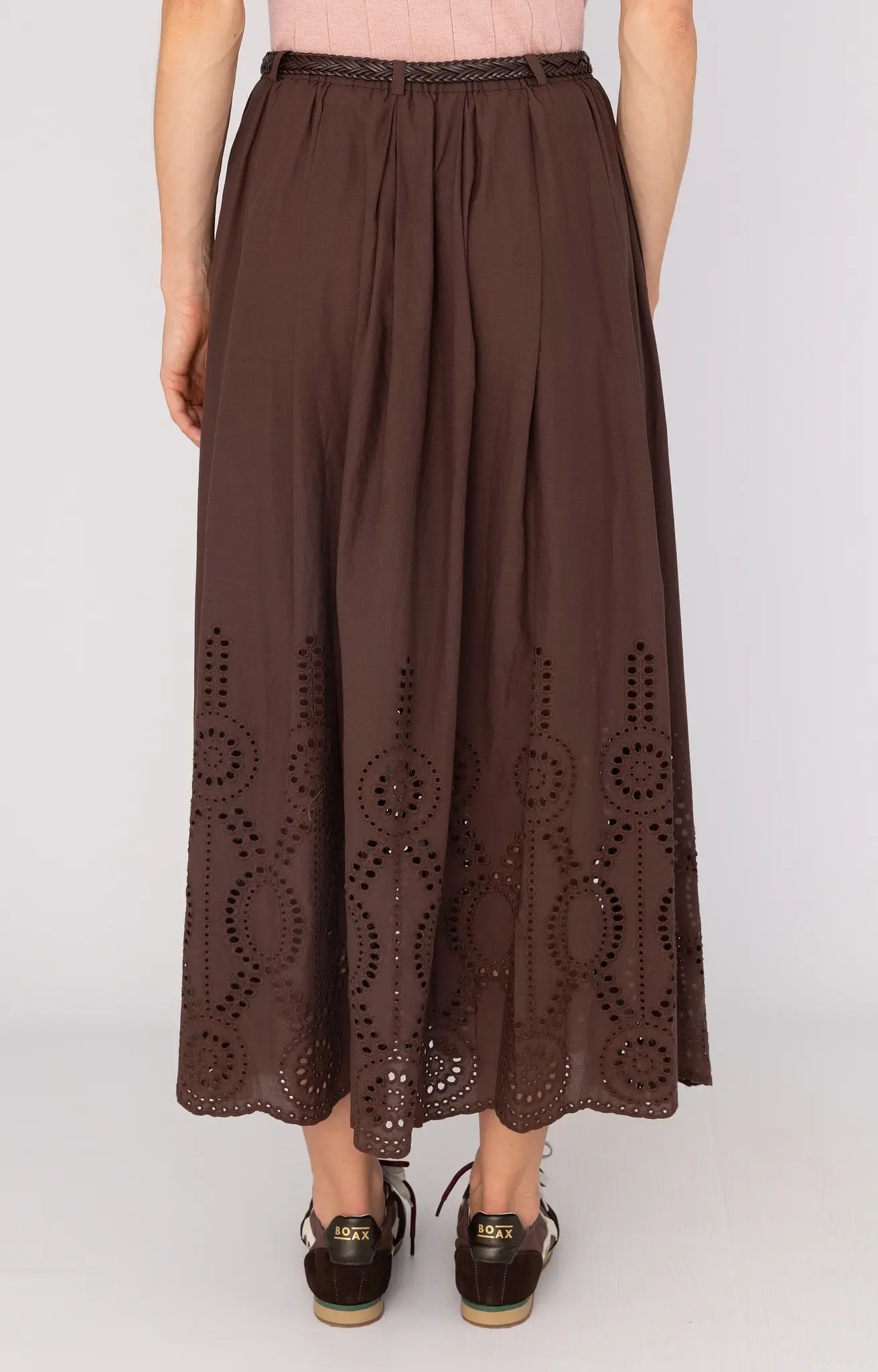 Broderie Rok - Bruin