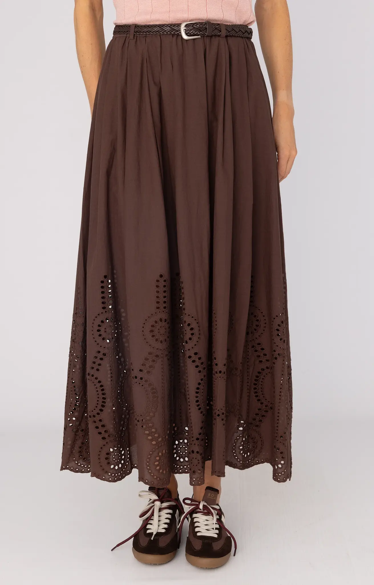 Broderie Rok - Bruin
