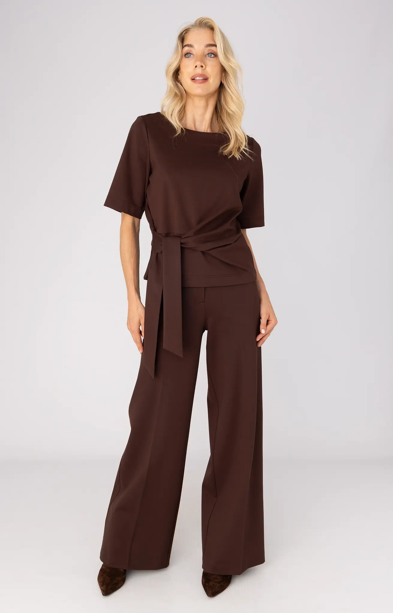 Blouse - Bruin