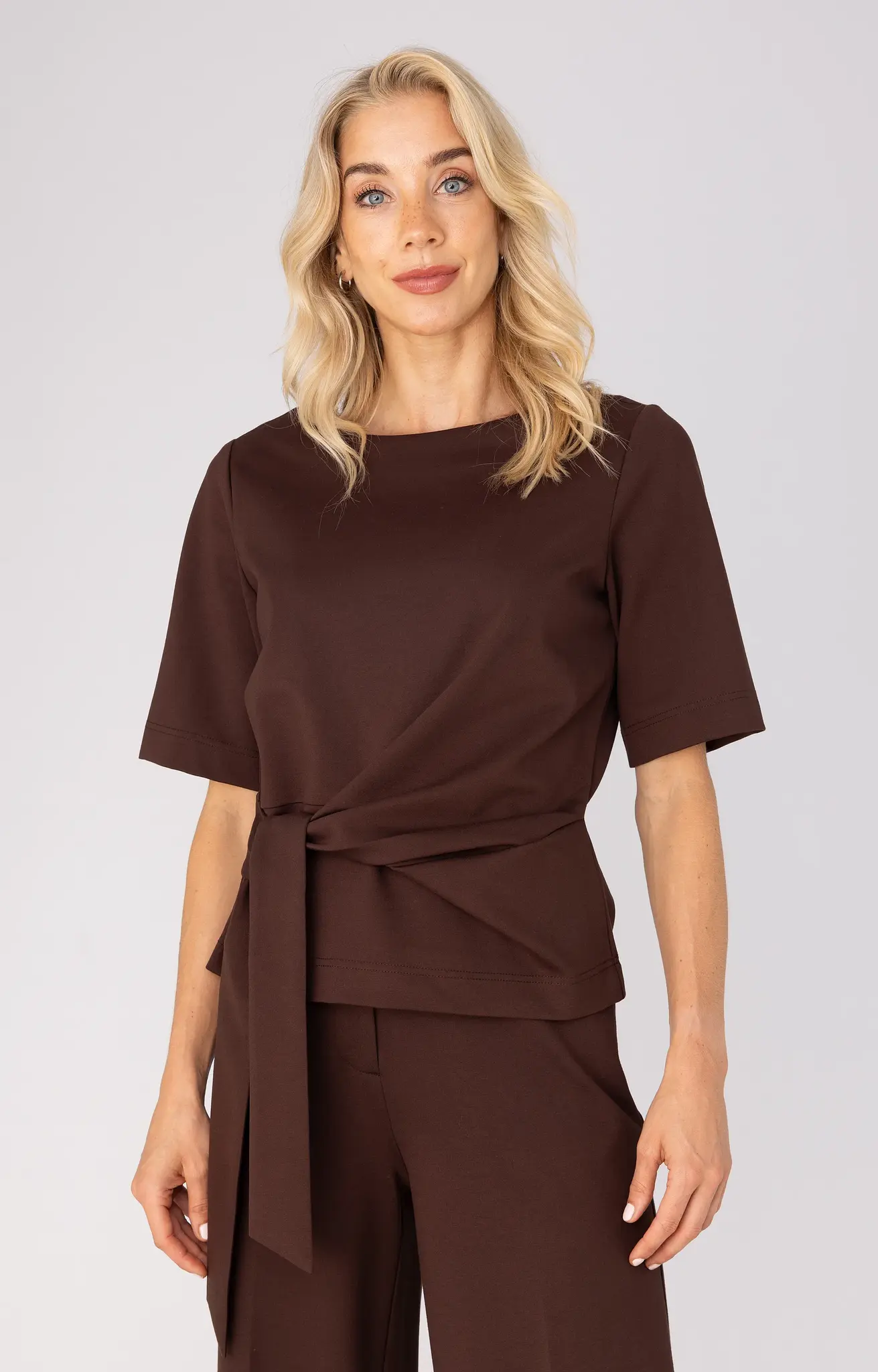 Blouse - Bruin