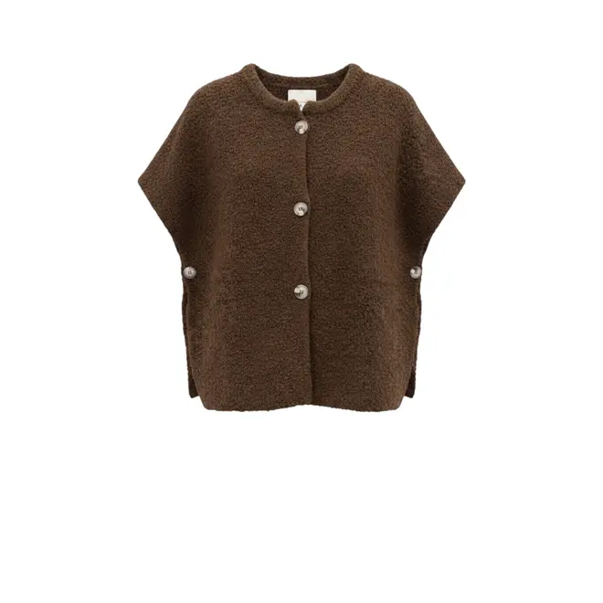 Knit Cardigan - Brown