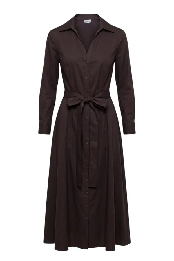 Mallese Dress - Dark Brown