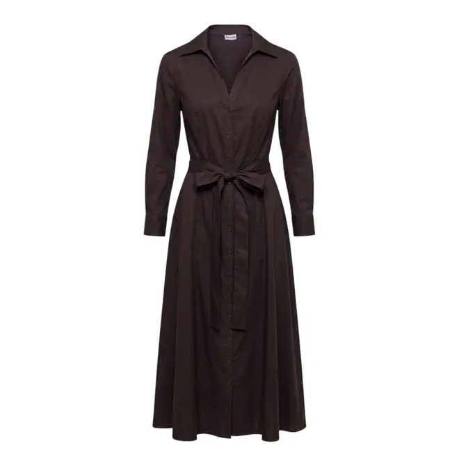 Mallese Dress - Dark Brown