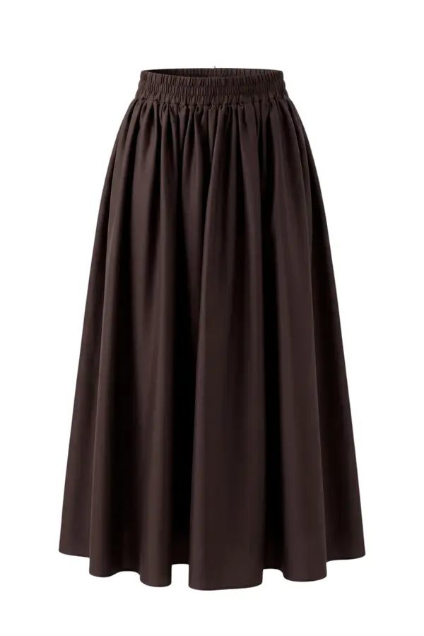 Aylin Skirt - Dark Night Brown