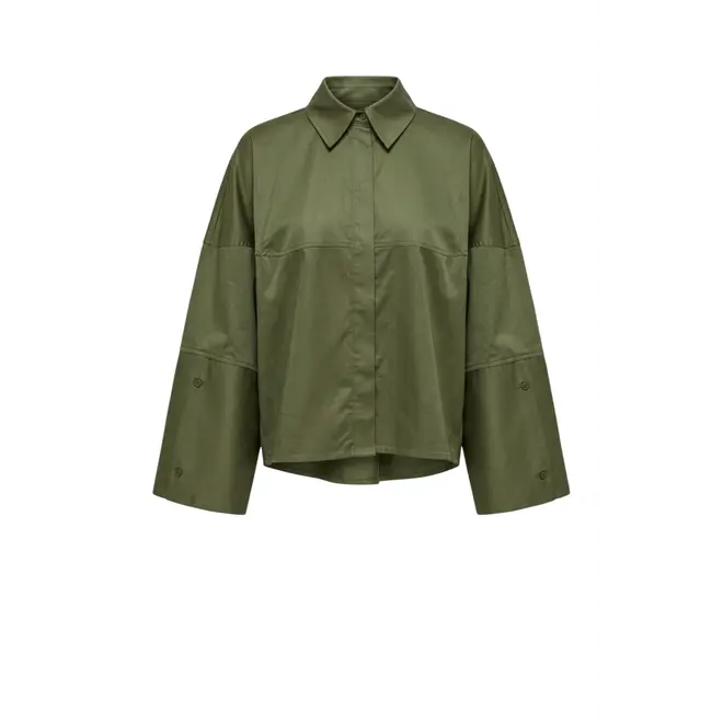 Varissa Blouse - Army Green