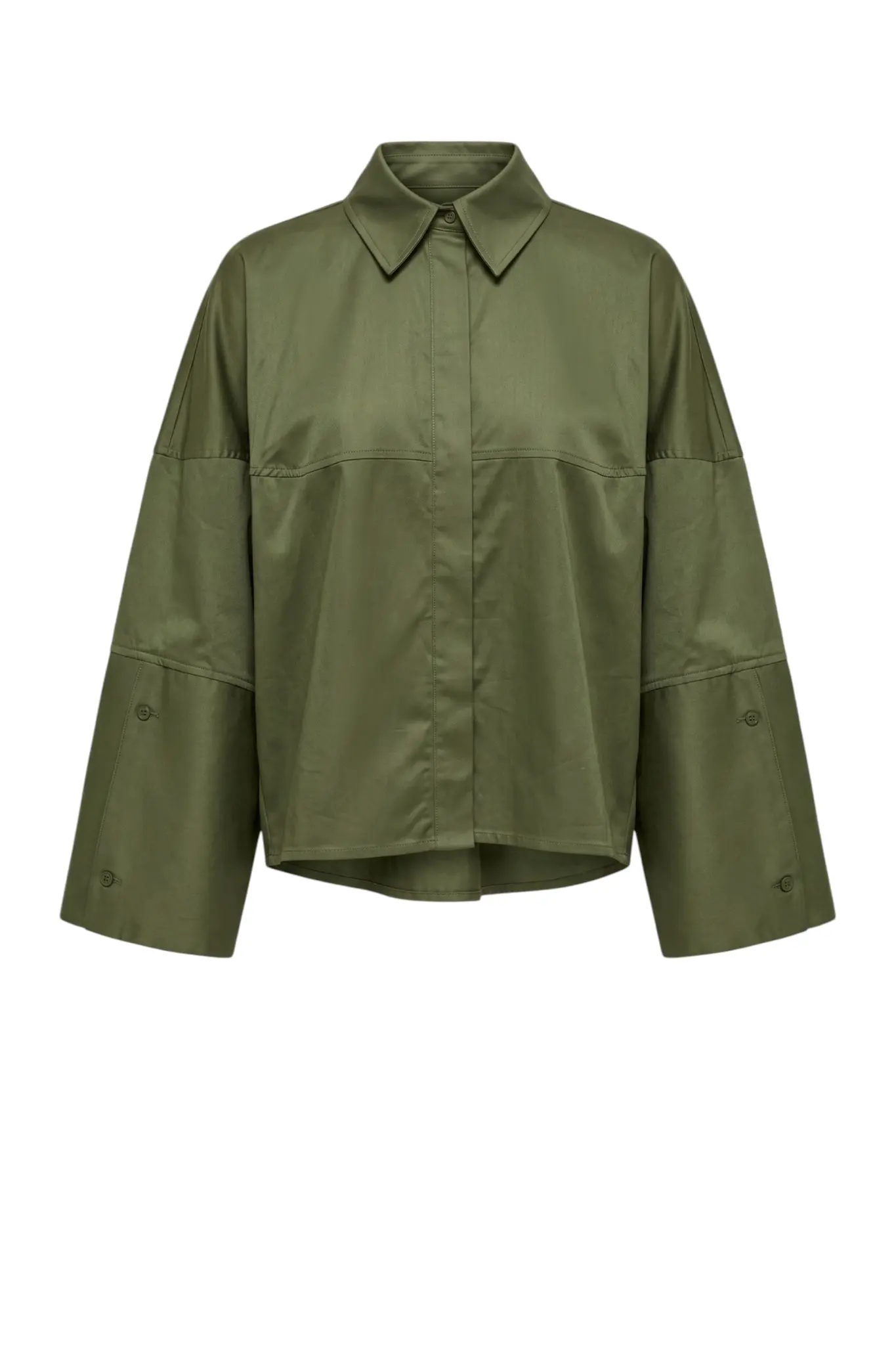 Varissa Blouse - Army Green