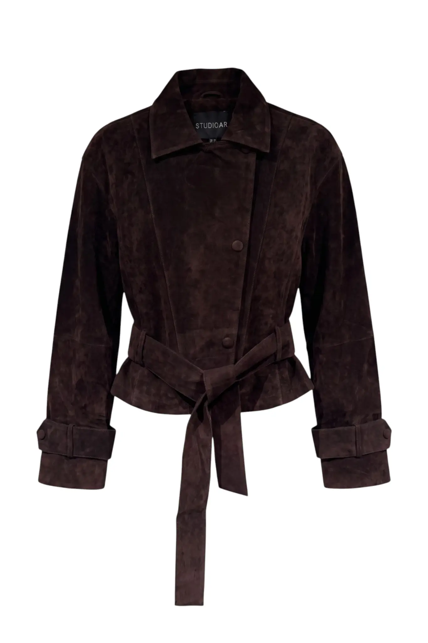 Gwen Suede Jacket - Velvet Brown