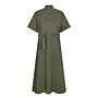 Cina Poplin Dress - Army