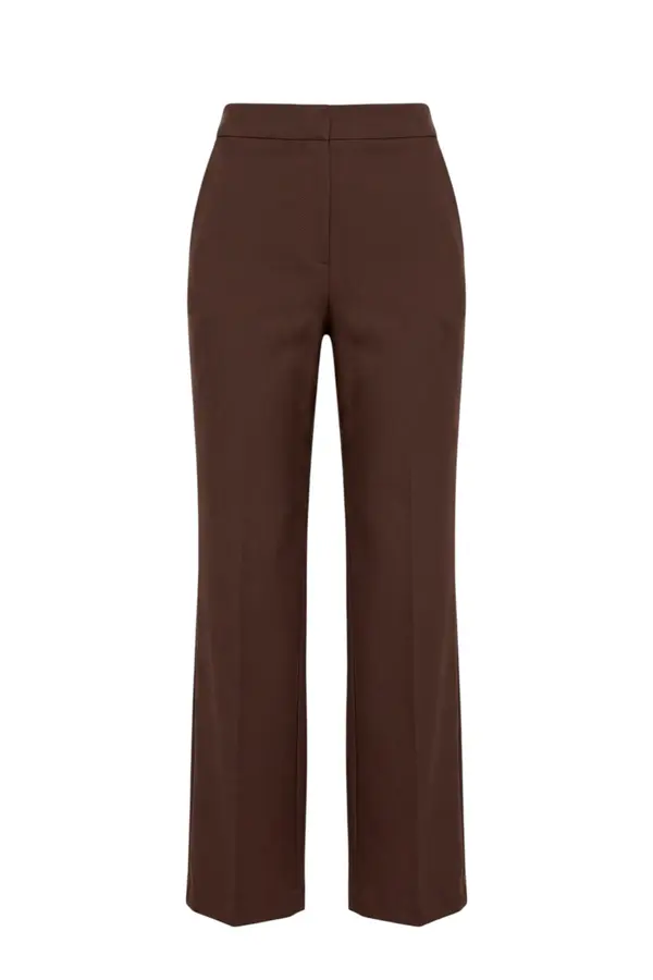 Comfy Olana Wide Pants - Chocolat