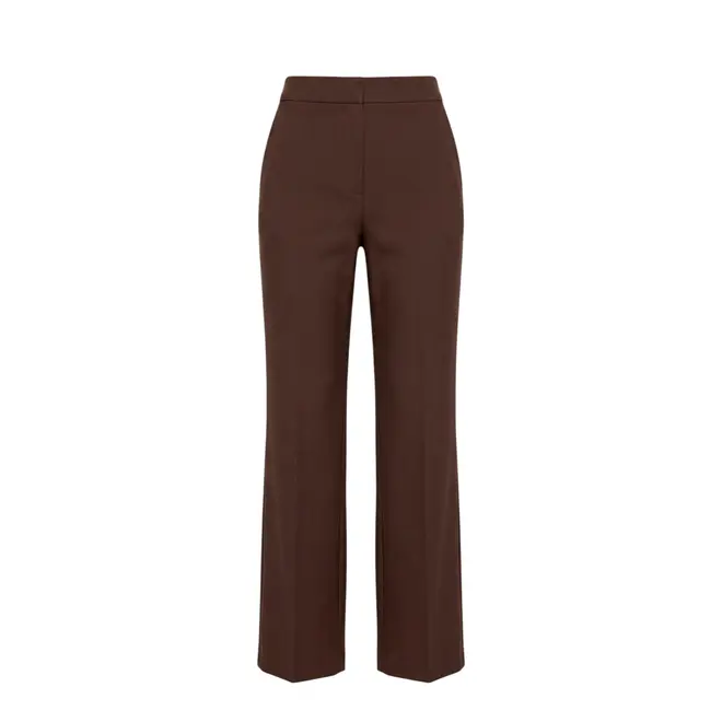 Comfy Olana Wide Pants - Chocolat