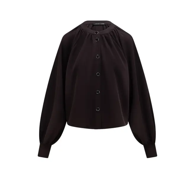 Amanda Blouse - Burgundy