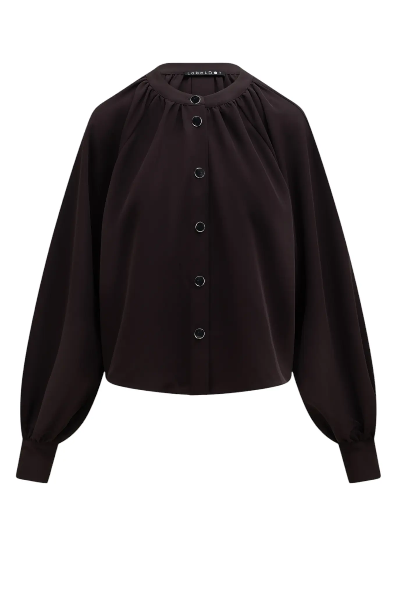 Amanda Blouse - Burgundy