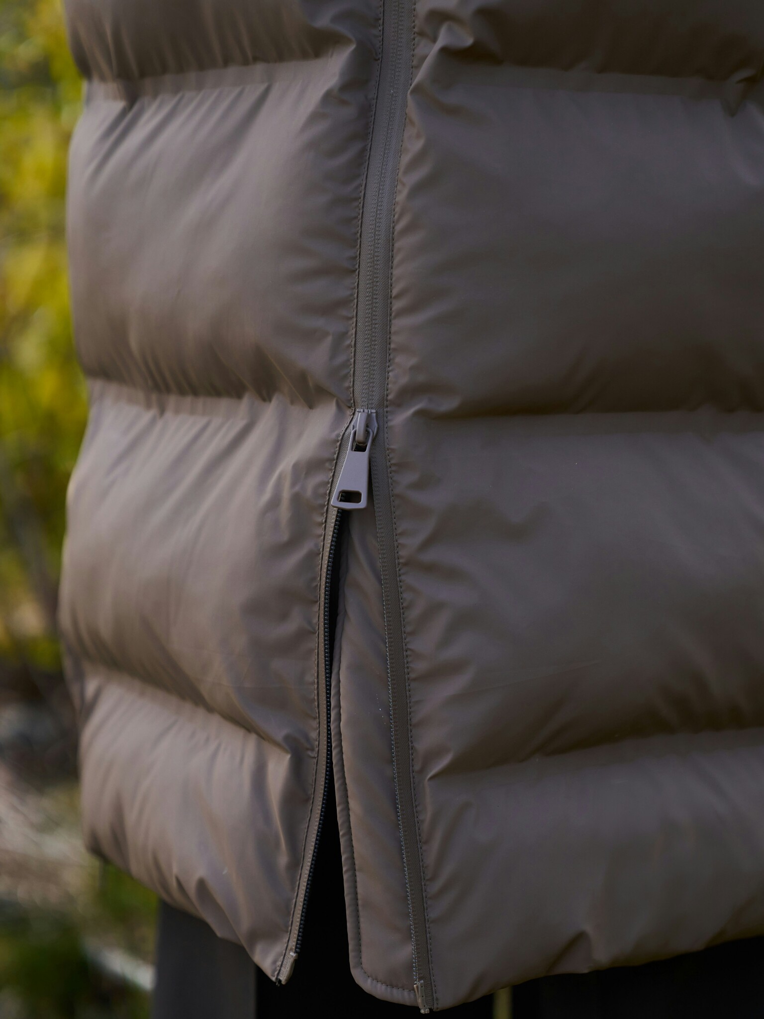 Viviana C Puffer Jacket - Dark Taupe