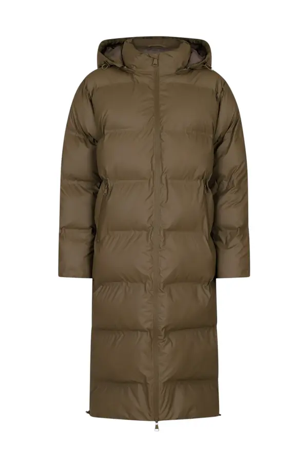 Viviana C Puffer Jacket - Dark Taupe