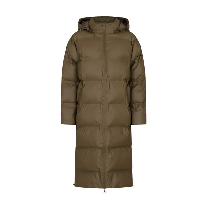 Viviana C Puffer Jacket - Dark Taupe