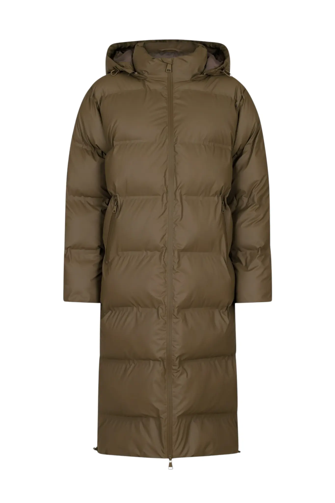 Viviana C Puffer Jacket - Dark Taupe
